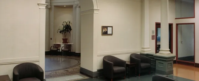 WLU-Carnegie Common Area Lobby